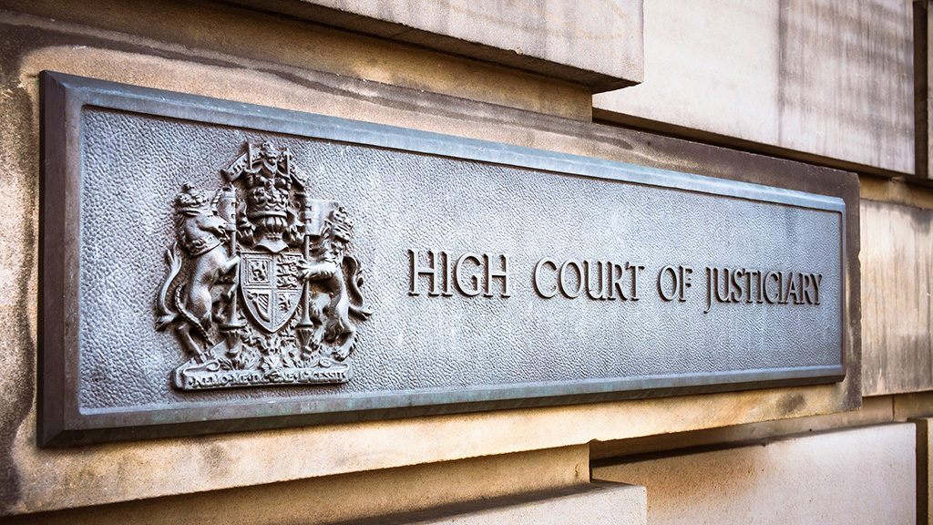 High court sign